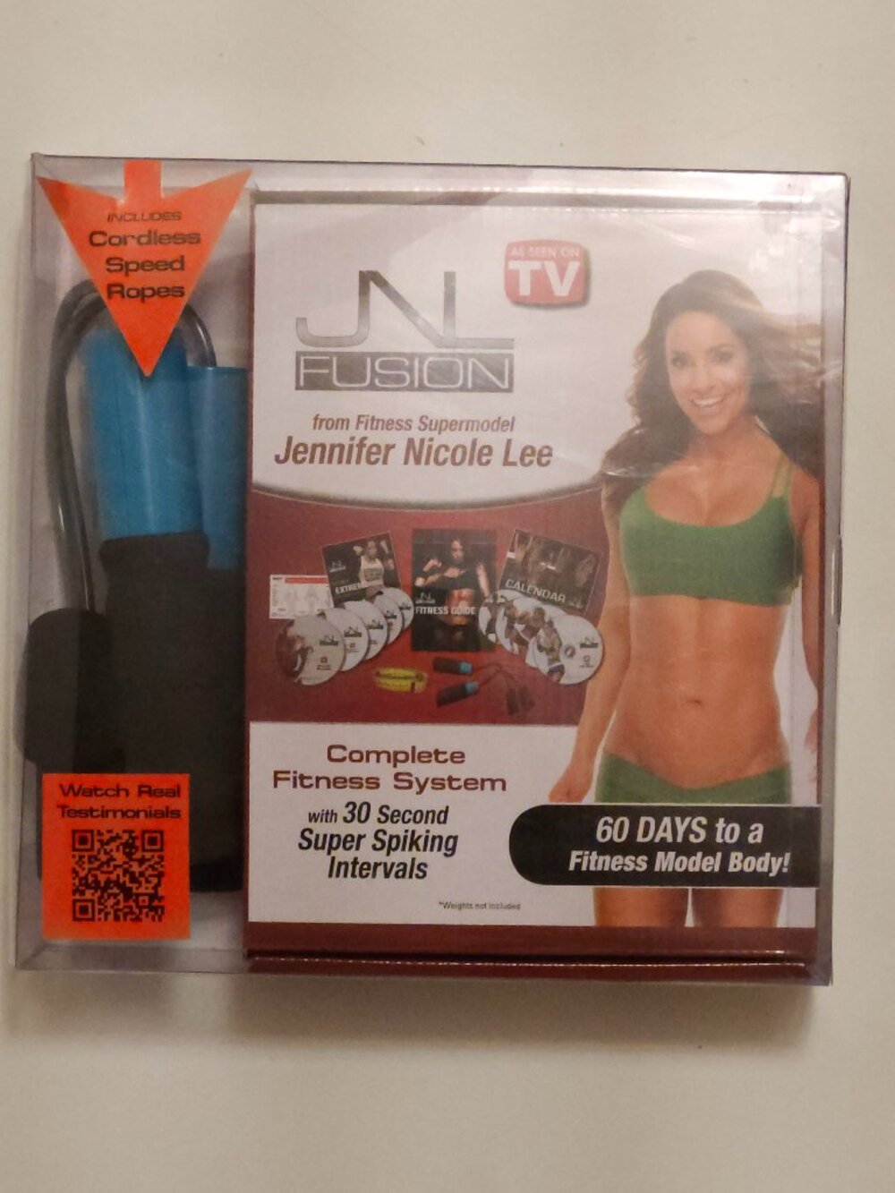 Jennifer Nicole Lee JNL Fusion 60 Days to a Fitness Model Body complete fitness
